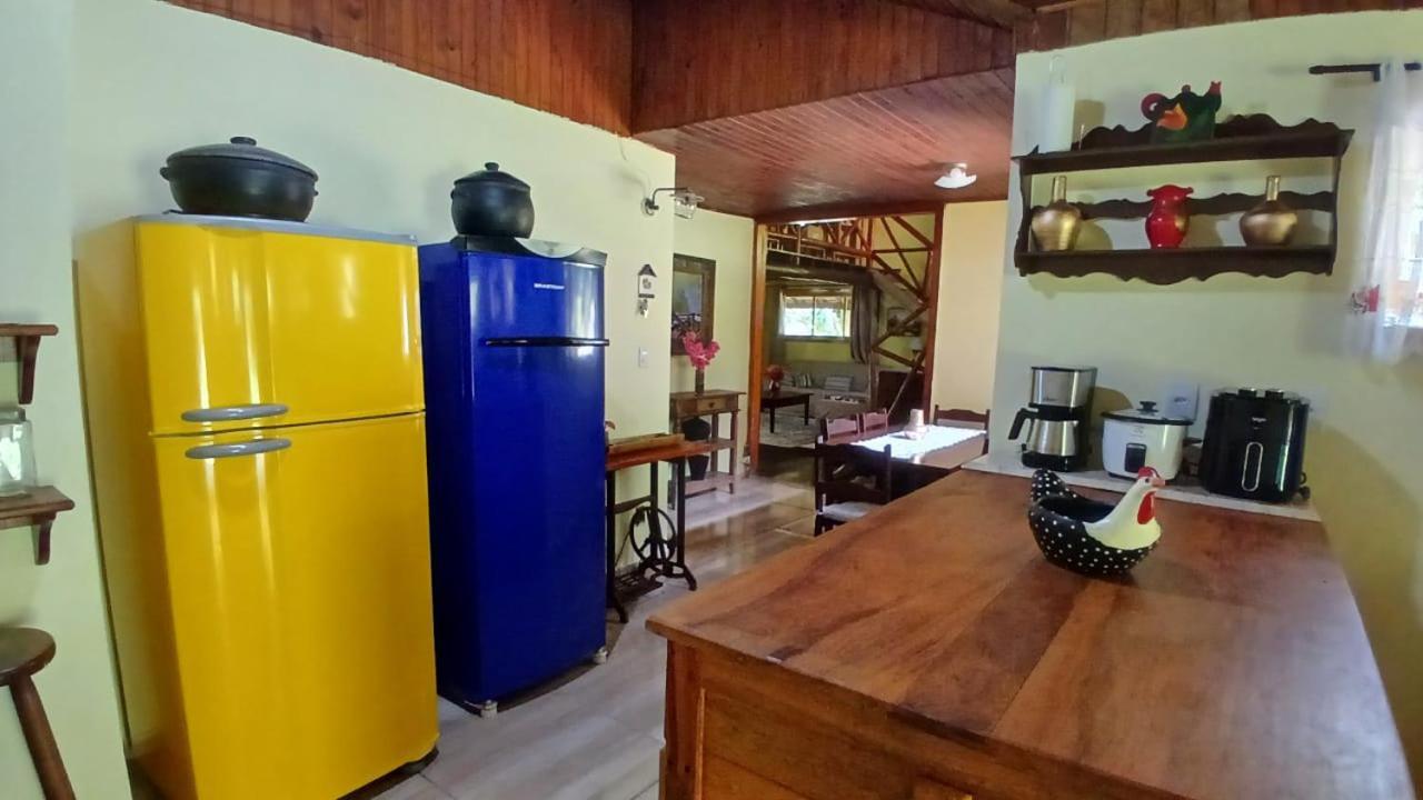 ساو بيدرو دا سيرا Sitio Recanto Da Paz Chales - Casa E Chale Para Temporada الغرفة الصورة